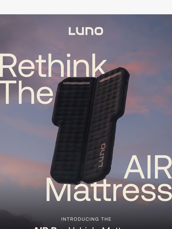 Introducing AIR Pro Vehicle Camping Mattress 🚀