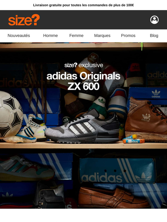 ADIDAS ORIGINALS ZX600 X SIZE? EXCLUSIVE