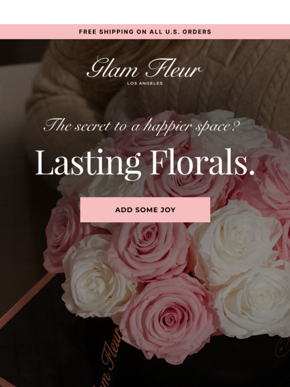 Boost Your Mood with Flowers That Last 🌸