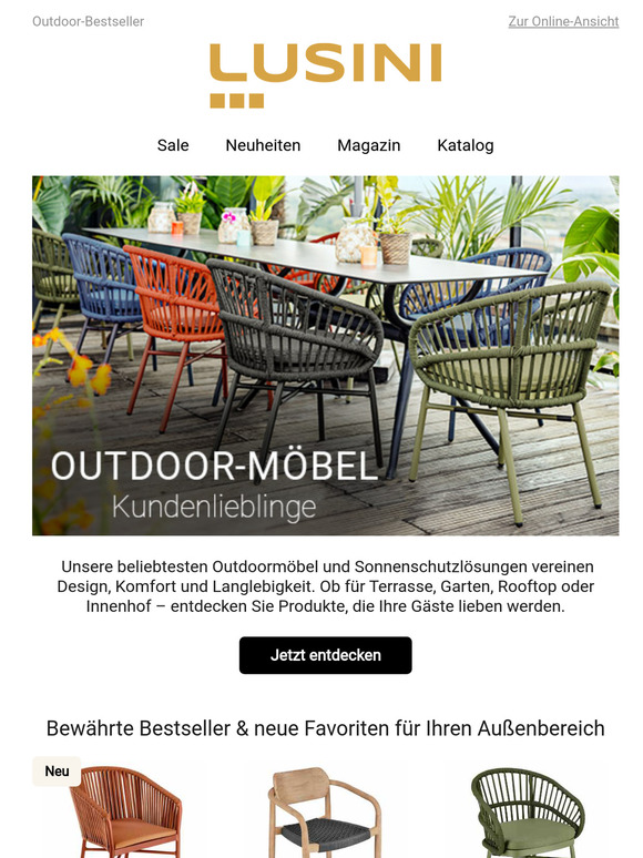 Frische Impulse mit Outdoor-Bestsellern & Neuheiten