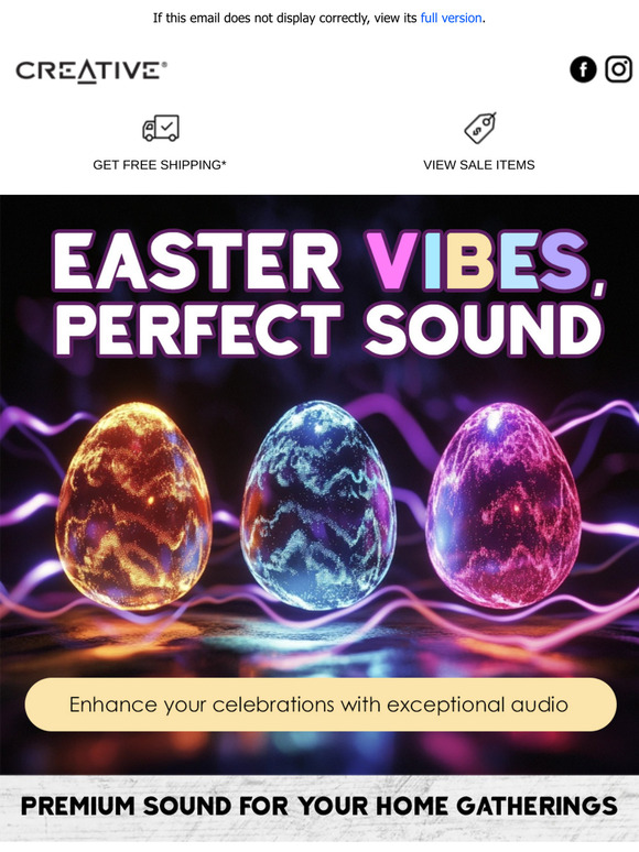 Easter Sounds Like Never Before with Creative!