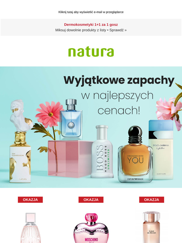 🌞 Znajdź wyjątkowy zapach na wiosnę w najlepszej cenie!