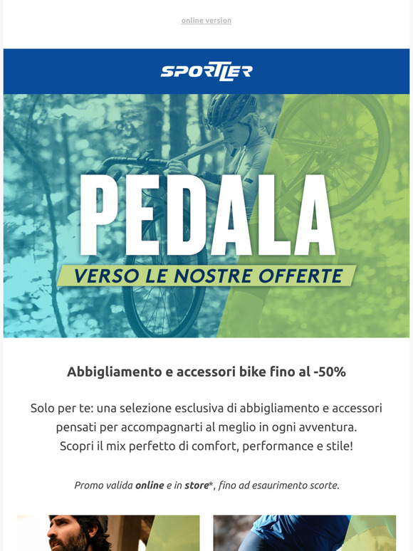 Abbigliamento e accessori bike fino al -50%