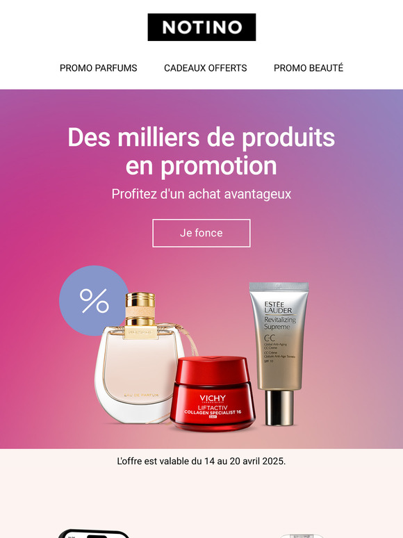Des milliers de produits en promotion !