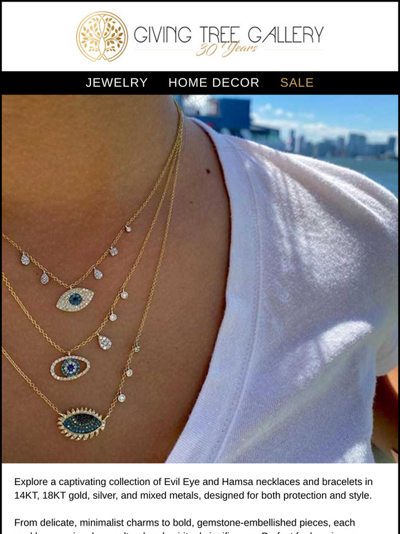 Ward Off the Bad Vibes: Discover Our Evil Eye & Hamsa Jewelry Collection