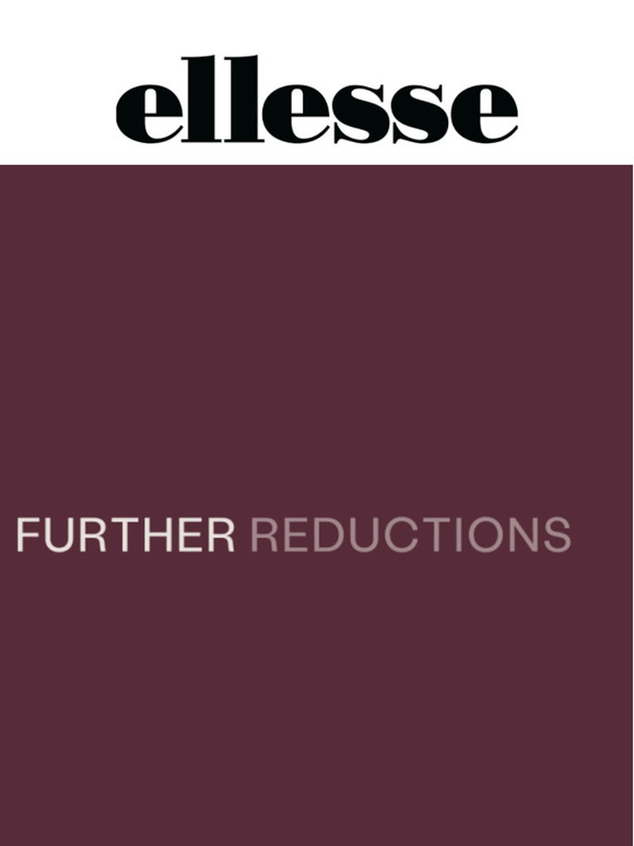 Further Reductions | Up to 60% Off