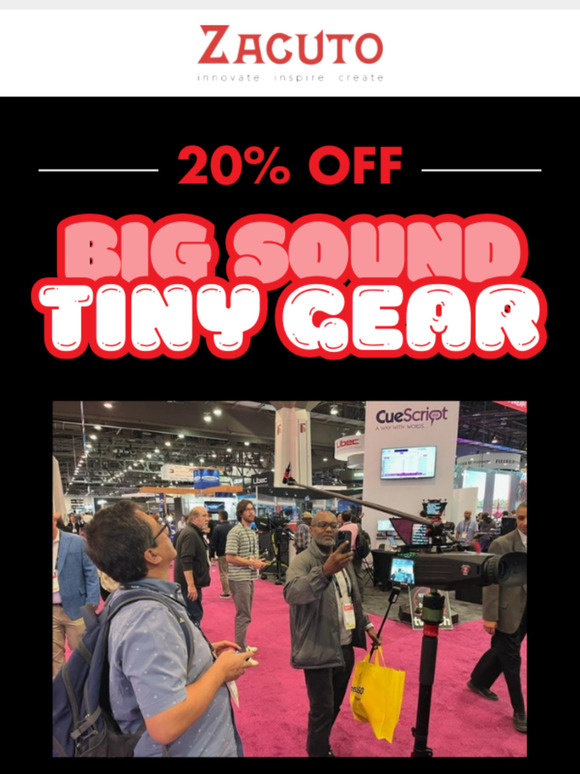 20% OFF the Mic Everyone’s Talking About 🎯
