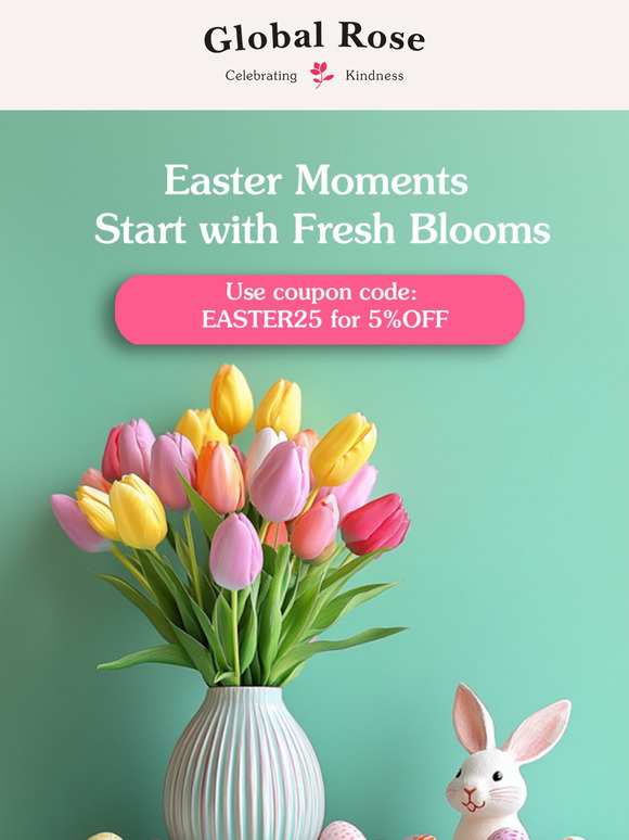 Easter Moments Start with Fresh Blooms! 🌸