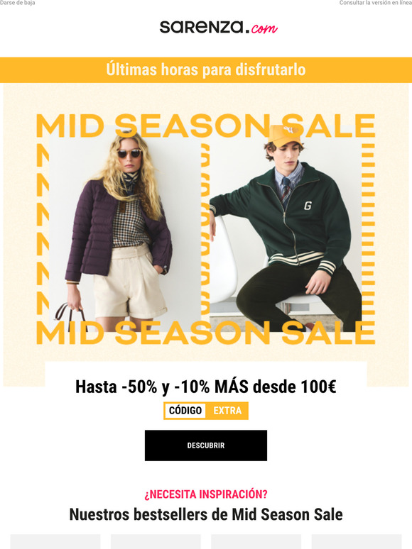 ¡ÚLTIMA OPORTUNIDAD! -10% extra en tu cesta 🛍️