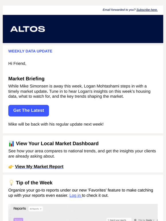 📊 Market Update: Key Housing Trends