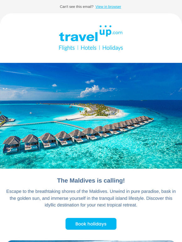 The Maldives is calling!
