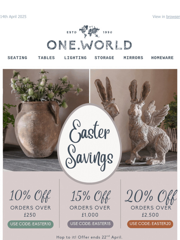 Enjoy up to 20% off Everything