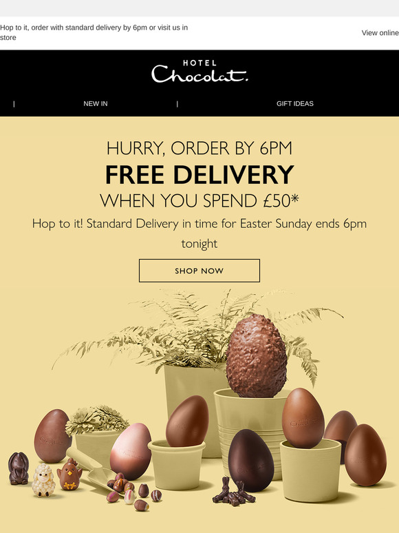Free delivery ends tonight