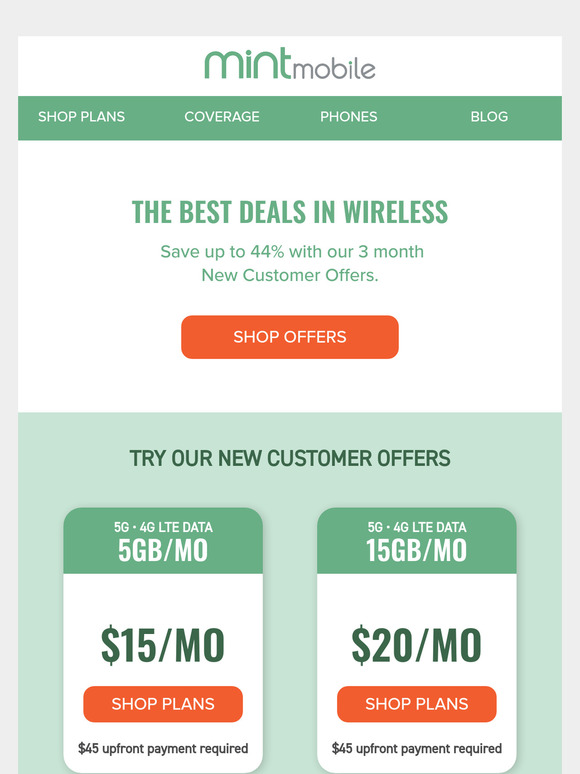You deserve the BEST deal in wireless