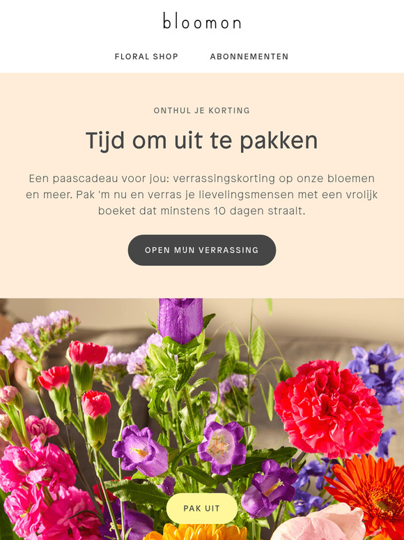 Verrassing! Een paascadeau voor jou