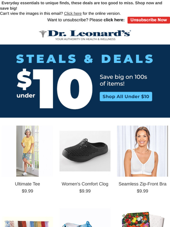 Hot Deals: 100+ Must-Haves Under $10