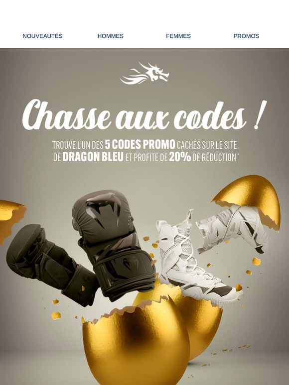 Trouve des codes cachés et profite de -20 % !