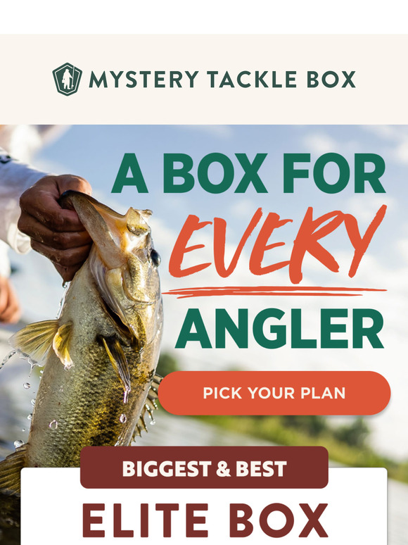 A fishing tackle plan made for YOU!