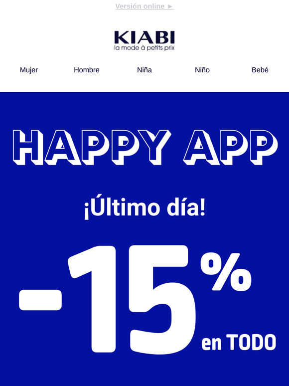 ¡ÚLTIMO DÍA: -15% en la nueva APP!🎉📱