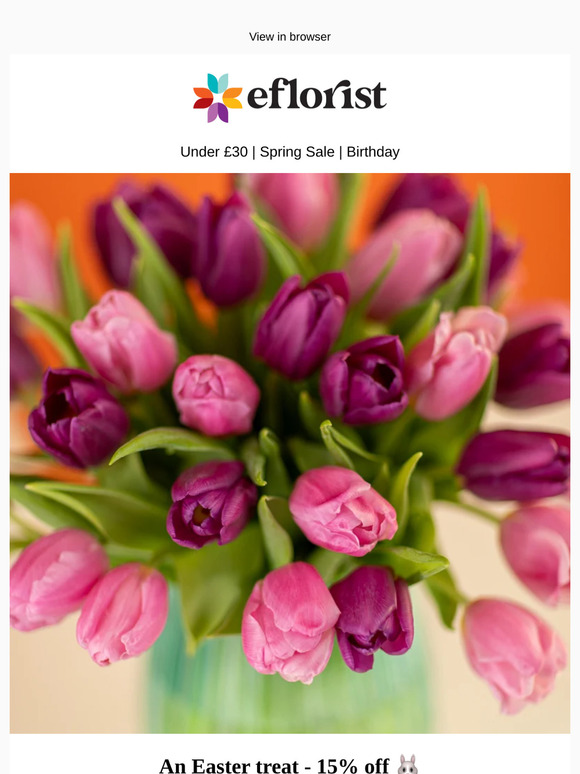 An Easter treat - 15% off 🐣