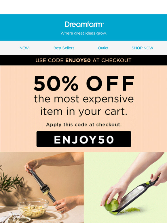 📣 LAST CALL: 50% OFF Your Favorite Thing
