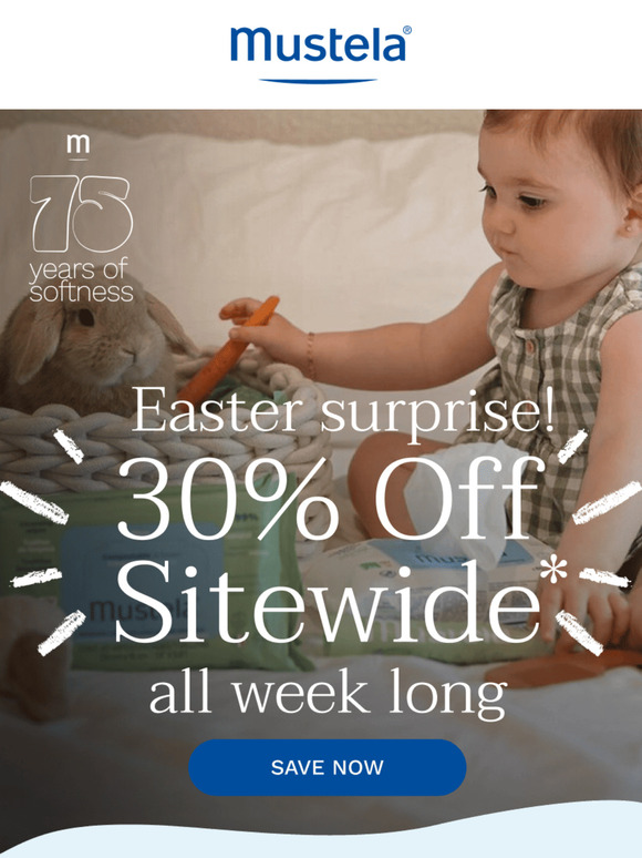 🐣 Breaking news 🐣 30% off sitewide starts now