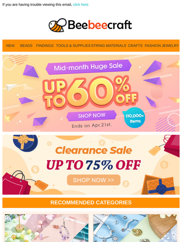 Ready for Low Prices? Mid-month Huge Sale is up to 60% off now!