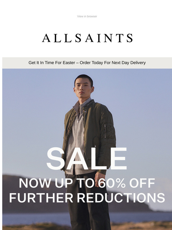 Sale Update – Now Up To 60% Off