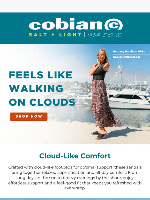 Fresh Blends – The Latest in Cobian Cloud Like Comfort! ☁️ ☀️
