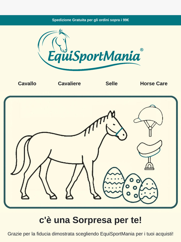 Cavalca verso il risparmio: -12% a Pasqua!
