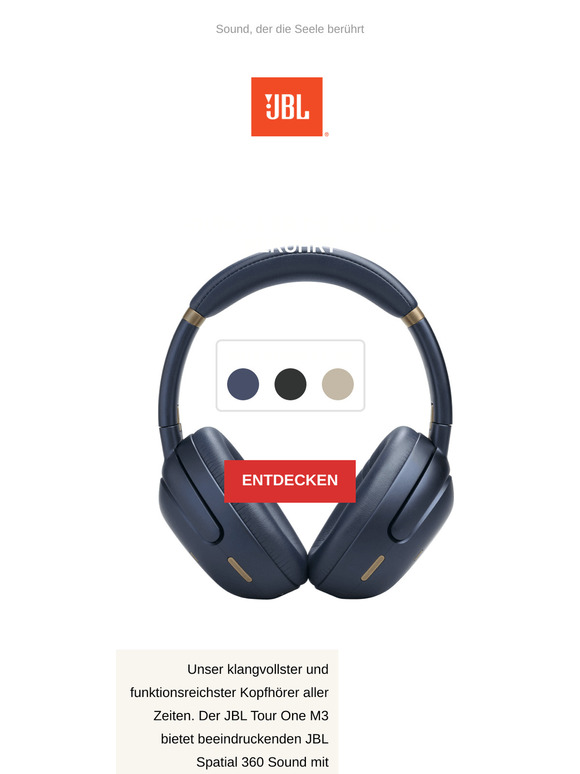 Die neuen JBL Tour One M3