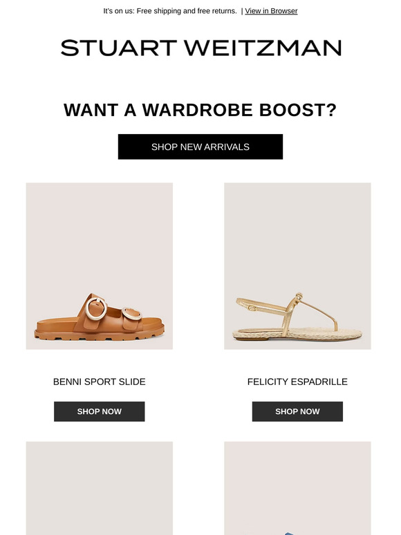Your New Shoes Have Arrived