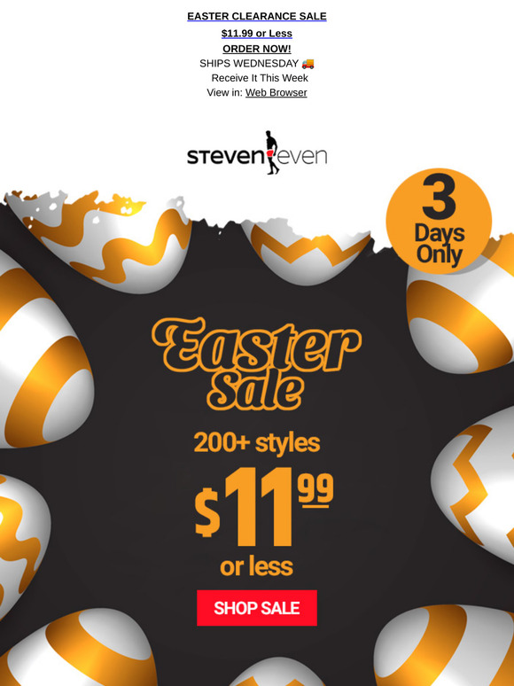 👉 $11.99 Or Less. Easter Clearance Sales Event + Free Shipping