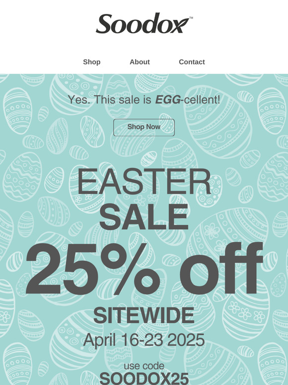 Celebrate Easter with Sweet Relief – 25% OFF Sitewide!