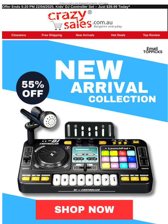 Kids’ DJ Controller Set – Just $39.99 Today* 🎧🧒