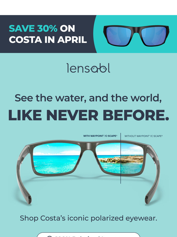 Costa Frames - Now Available at Lensabl! 🌊