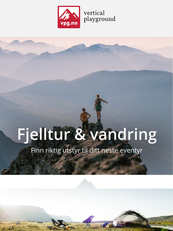 Finn riktig utstyr for ditt neste eventyr 🏔️