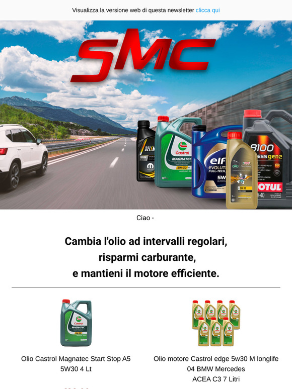🚗 Inizia la settimana con il piede giusto: olio motore a prezzi imbattibili