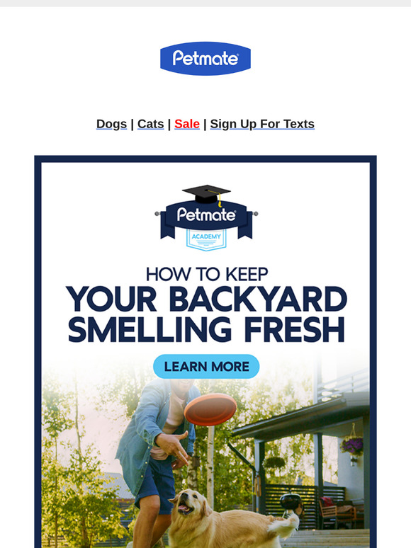 Petmate Academy: How to Keep Your Backyard Smelling Fresh – Tips for Pet Owners