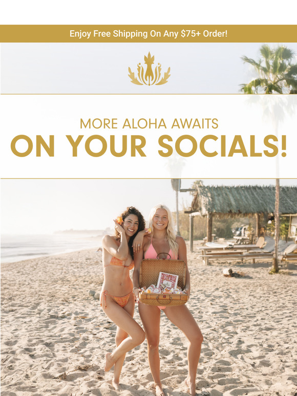 More Aloha Awaits On Your Socials!