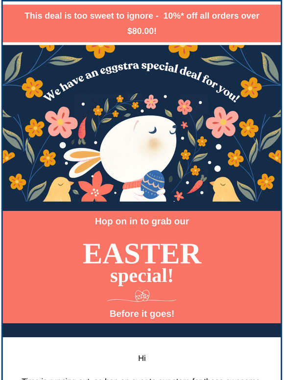 🐣Check out our Eggstra Special Deal 🐣