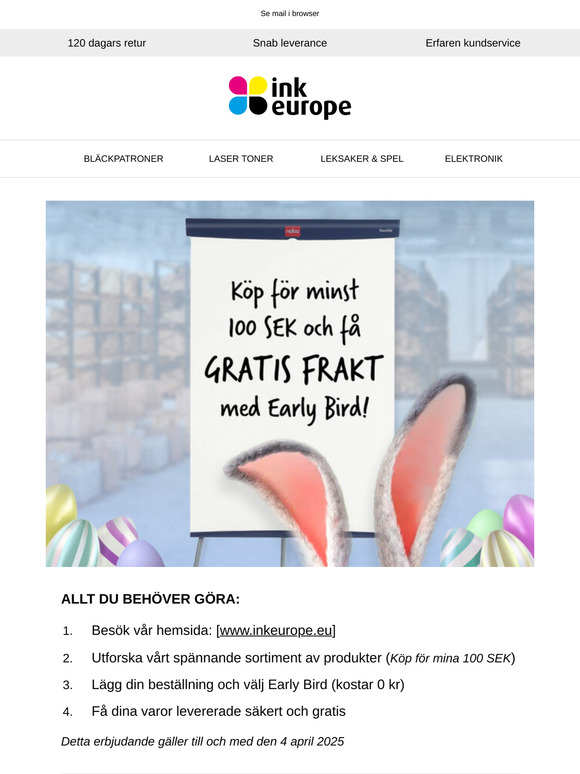 FRI FRAKT – på alla dina favoritprodukter 🚚💨