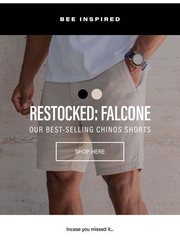 Chino Shorts Are Back! 😎
