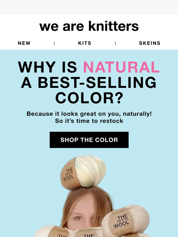 Natural, Our Best-Selling Color ☀️