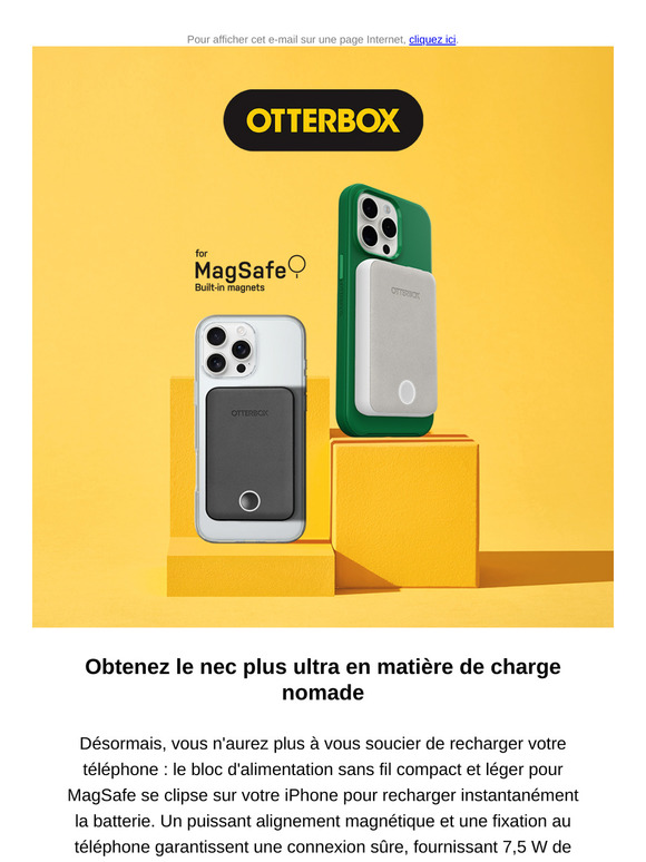 Nouveauté : nouveau bloc d'alimentation sans fil pour MagSafe 🔋