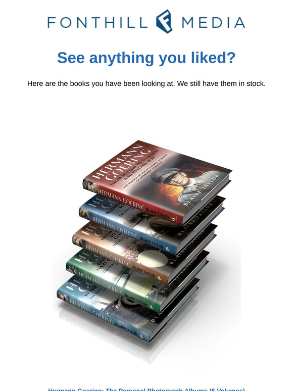 We see you have great taste in books...