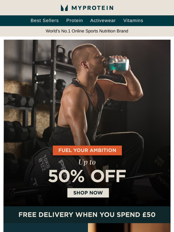 Prepare, Fuel & Refuel | Up to 50% off