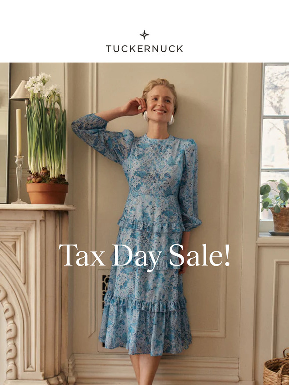 Tax Day Treat: Shop Our Sale!