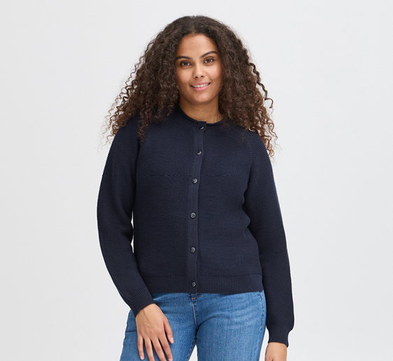 Button Up Knit Cardigan