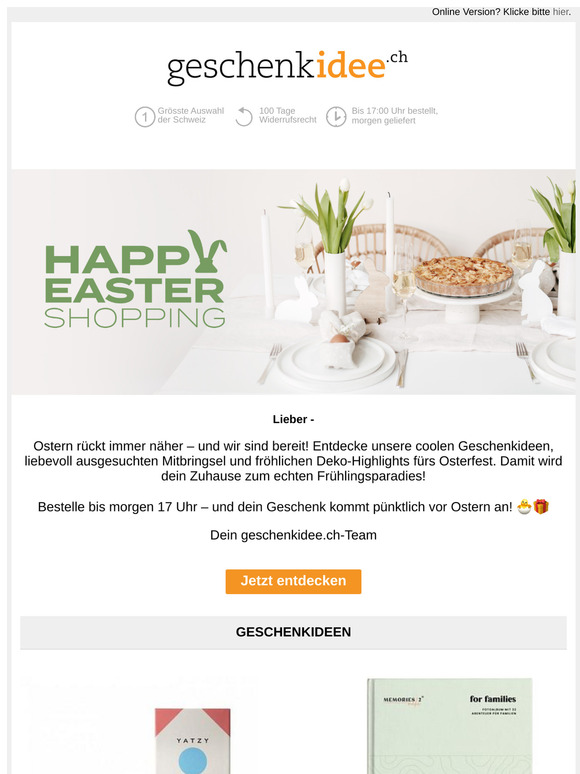 🐰Schöne Ostergeschenke